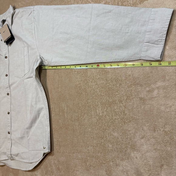 Nike Life Men's Oxford Long Sleeve Loose Button-Down Shirt Size L Workwear - Picture 9 of 9